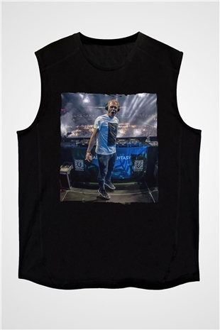 Armin Van Buuren Siyah Unisex Kolsuz Tişört