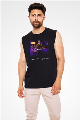 Armin Van Buuren Siyah Unisex Kolsuz Tişört