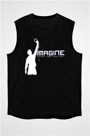 Armin Van Buuren Siyah Unisex Kolsuz Tişört