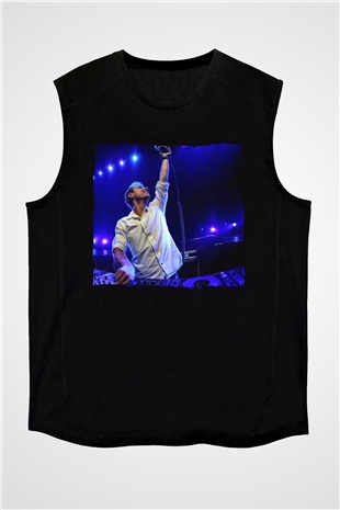 Armin Van Buuren Siyah Unisex Kolsuz Tişört