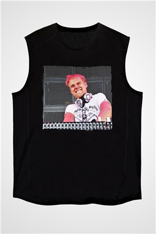 Armin Van Buuren Siyah Unisex Kolsuz Tişört
