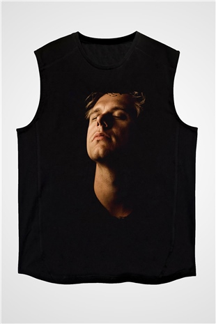 Armin Van Buuren Siyah Unisex Kolsuz Tişört