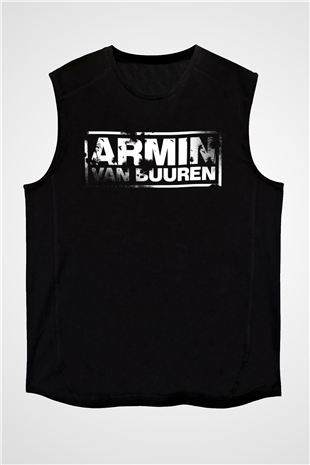 Armin Van Buuren Siyah Unisex Kolsuz Tişört