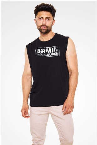 Armin Van Buuren Siyah Unisex Kolsuz Tişört