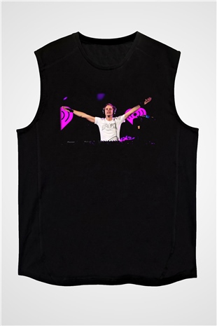 Armin Van Buuren Siyah Unisex Kolsuz Tişört