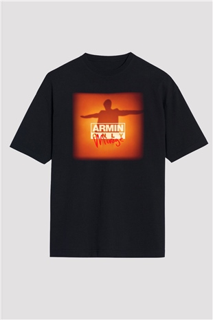 Armin Van Buuren Siyah Unisex Oversize Tişört T-Shirt