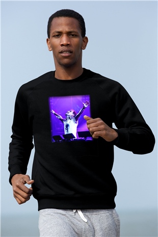 Armin Van Buuren Siyah Unisex Sweatshirt