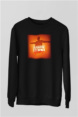 Armin Van Buuren Siyah Unisex Sweatshirt