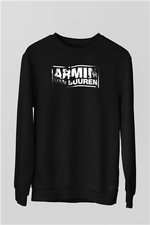 Armin Van Buuren Siyah Unisex Sweatshirt