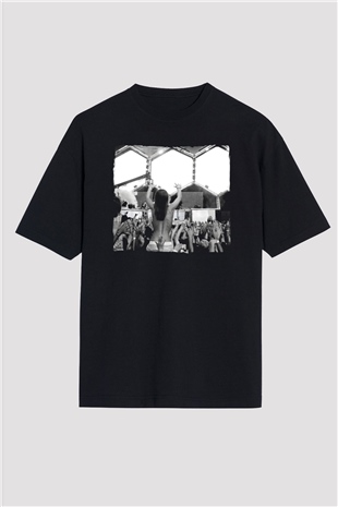 Armin Van Buuren Siyah Oversize Tişört Oversize T-shirt - TişörtFabrikası