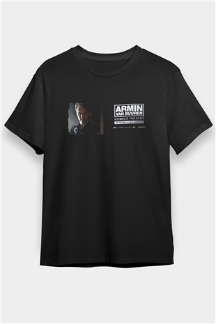 Armin Van Buuren Siyah Unisex Tişört T-Shirt - TişörtFabrikası