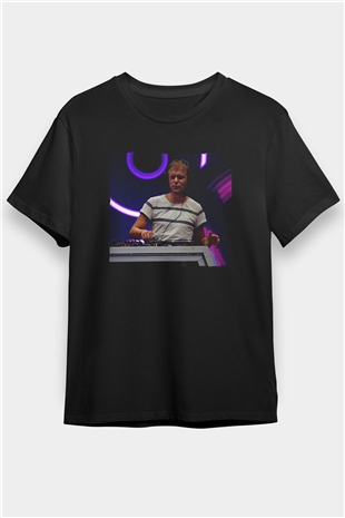 Armin Van Buuren Siyah Unisex Tişört T-Shirt - TişörtFabrikası