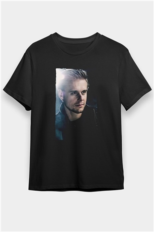 Armin Van Buuren Siyah Unisex Tişört T-Shirt - TişörtFabrikası