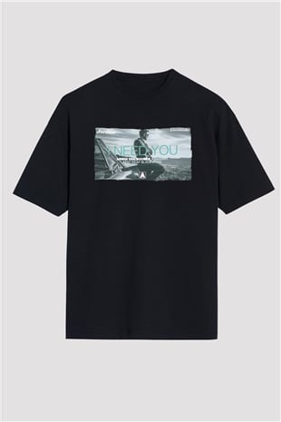 Armin Van Buuren Siyah Oversize Tişört Oversize T-shirt - TişörtFabrikası