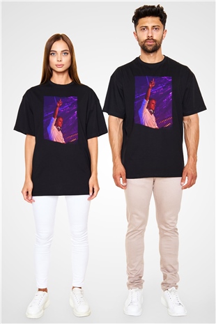 Armin Van Buuren Siyah Oversize Tişört Oversize T-shirt - TişörtFabrikası