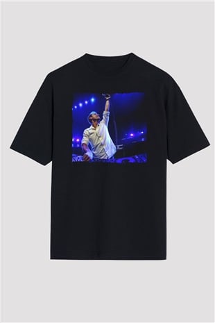 Armin Van Buuren Siyah Oversize Tişört Oversize T-shirt - TişörtFabrikası
