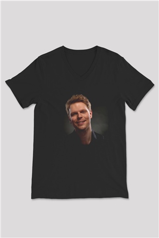 Armin Van Buuren Siyah Unisex V Yaka Tişört
