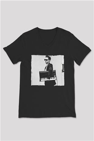 Armin Van Buuren Siyah Unisex V Yaka Tişört