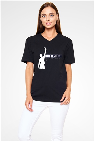 Armin Van Buuren Siyah Unisex V Yaka Tişört T-Shirt