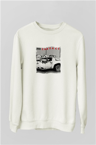 Armin Van BuurenBaskılı Beyaz Sweatshirt