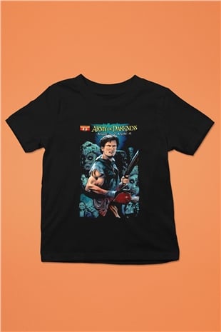 Army of Darkness Siyah Unisex  Çocuk Tişört