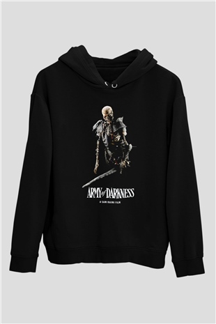 Army of Darkness Siyah Unisex Hoodie