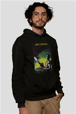 Army of Darkness Siyah Unisex Hoodie