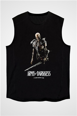 Army of Darkness Siyah Unisex  Kolsuz Tişört