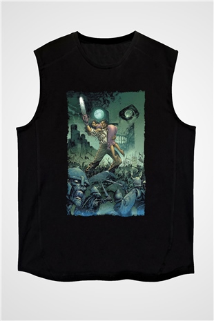 Army of Darkness Siyah Unisex  Kolsuz Tişört