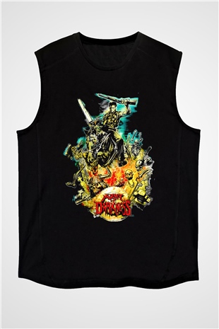 Army of Darkness Siyah Unisex  Kolsuz Tişört