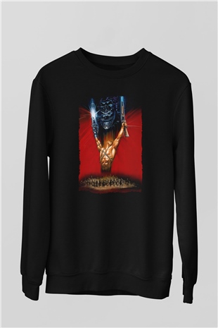Army of Darkness Siyah Unisex  Sweatshirt