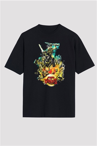 Army of Darkness Siyah Oversize Tişört