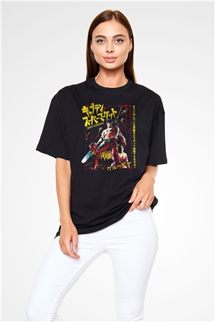 Army of Darkness Siyah Oversize Tişört