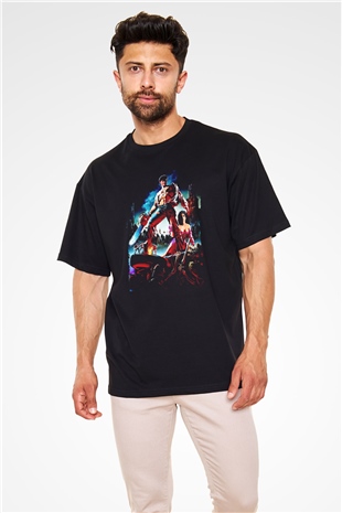 Army of Darkness Siyah Oversize Tişört