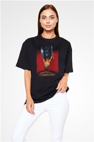 Army of Darkness Siyah Oversize Tişört
