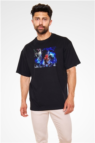 Army of Darkness Siyah Oversize Tişört