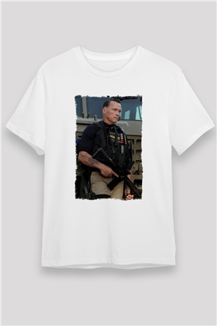Arnold Schwarzenegger Beyaz Unisex Tişört T-Shirt - TişörtFabrikası