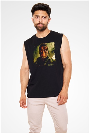 Arnold Schwarzenegger Siyah Unisex Kolsuz Tişört