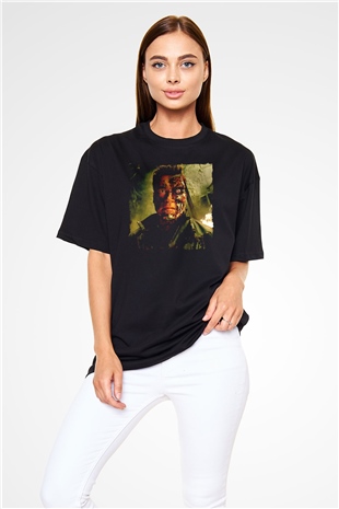 Arnold Schwarzenegger Siyah Oversize Tişört Oversize T-shirt - TişörtFabrikası