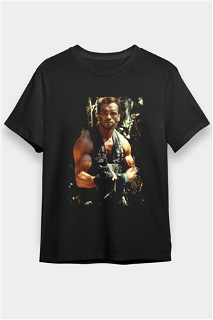 Arnold Schwarzenegger Siyah Unisex Tişört T-Shirt - TişörtFabrikası