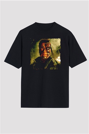 Arnold Schwarzenegger Siyah Oversize Tişört Oversize T-shirt - TişörtFabrikası
