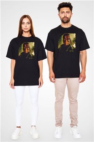 Arnold Schwarzenegger Siyah Oversize Tişört Oversize T-shirt - TişörtFabrikası