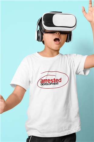 Arrested Development Baskılı Beyaz Unisex Çocuk Tişört