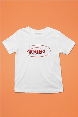 Arrested Development Baskılı Beyaz Unisex Çocuk Tişört