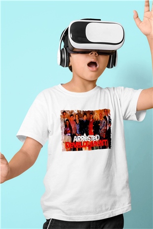 Arrested Development Beyaz Unisex Çocuk Tişört