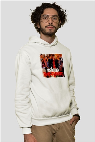 Arrested Development Beyaz Unisex Hoodie