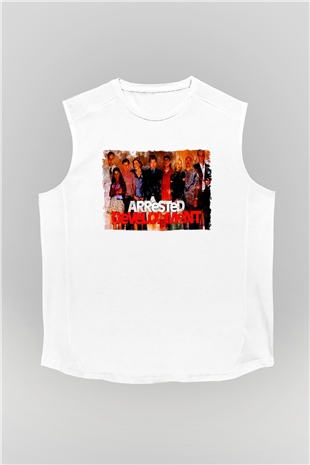Arrested Development Beyaz Unisex Kolsuz Tişört