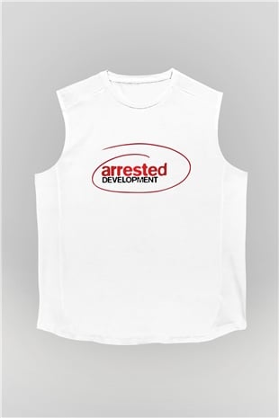 Arrested Development Beyaz Unisex Kolsuz Tişört