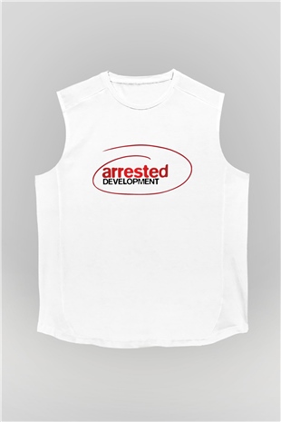 Arrested Development Beyaz Unisex Kolsuz Tişört