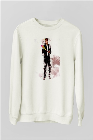 Arrested Development Beyaz Unisex Sweatshirt
